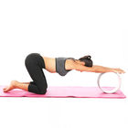 TPE Yoga Roller Wheel  Fitness Pilates Circle Waist Shape Gym Workout Back Training Tool supplier