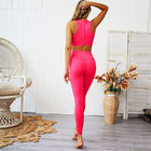 2 Piece Yoga Sets Clothing , Womens Fitness For Clothing Gym Exercise supplier