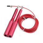 Heavy Steel Wire Speed Jump Rope , Gym Skipping Rope For Boxing MMA Training Equipment supplier