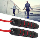 Soft Adjustable Jump Rope , Custom Jump Ropes Sweat / Deodorant With Ball Bearings supplier