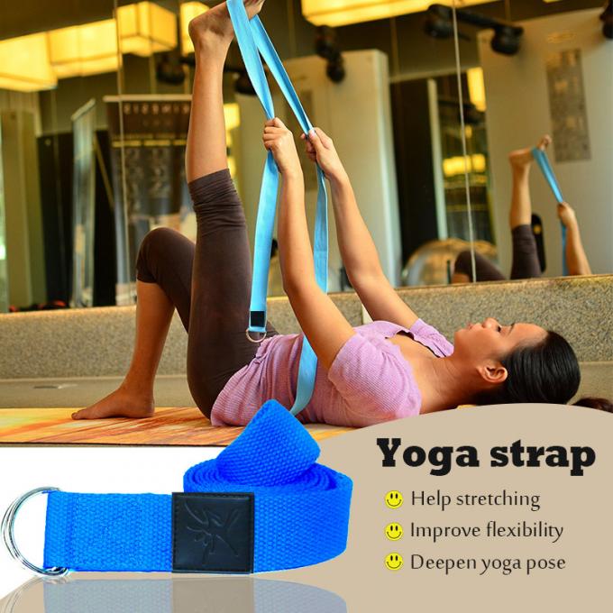 Gym Yoga Exercise Blocks Set Pilate Brick / Yoga Stretching Belt Bolster
