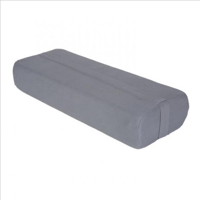 Cotton Cover Yoga Pillow High density TPE Foam Lining Yoga Block