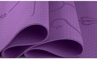 Beginner Fitness Yoga Mat TPE Yoga Mat Non Slip Gym Fitness Mat With Position Line supplier