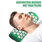 Massager Cushions Lotus Acupressure Mat Pillow Head Neck Anti Stress Needle Massager supplier
