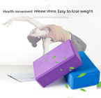 EVA Yoga Exercise Blocks Brick Sports Exercise Gym Foam Workout Stretching Aid Body Shaping supplier