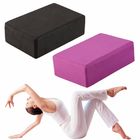 Black Yoga Exercise Blocks Indoor Foam Yoga Brick Stretching Aid Gym Pilates supplier