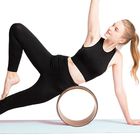 Fitness Yoga Roller Wheel , Cork Yoga Wheel  TPE Yoga Circles Gym Workout Back Training Tool supplier