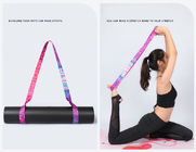 Stretch Fitness Yoga Mat Sling , Adjustable Elastic Yoga Strap Belt Exercise supplier
