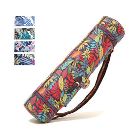 Printed Yoga Mat Carry Bag Gym Mat Case For Women Men Pilates Fitness Exercise Pad supplier