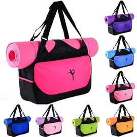 Multifunctional Waterproof Yoga Bag , Shoulder Pilates Mat Bag For Women supplier