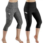Fashion Sport Leggings Calf Length Pants Polyester Workout Out Pocket Leggings supplier