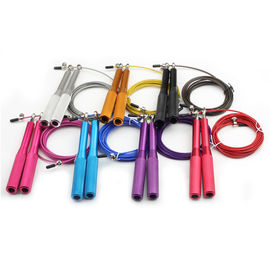 Heavy Steel Wire Speed Jump Rope , Gym Skipping Rope For Boxing MMA Training Equipment supplier