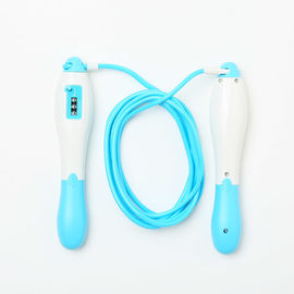 Length Adjustable Jump Rope , Digital Skipping Rope With Counter / Sponge Handle supplier