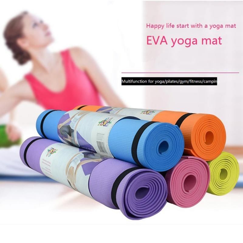 Weight Lose Yoga Pilates Mat Waterproof / Moisture Proof Fitness Folding Gymnastics Mat supplier