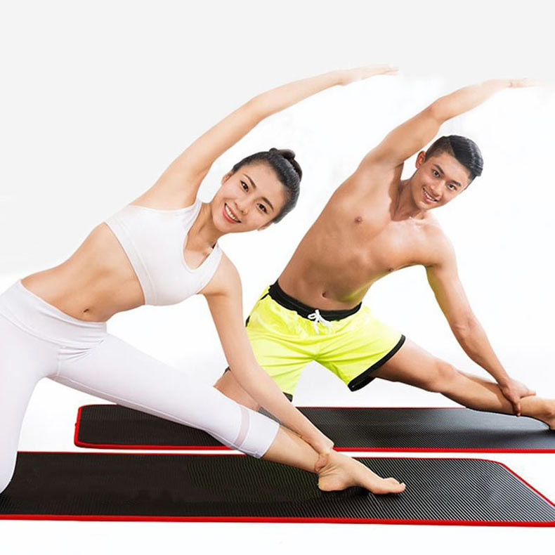Non Slip	Fitness Yoga Mat Extra Thick Yoga Mat 10mm NRB Material For Men / Women supplier
