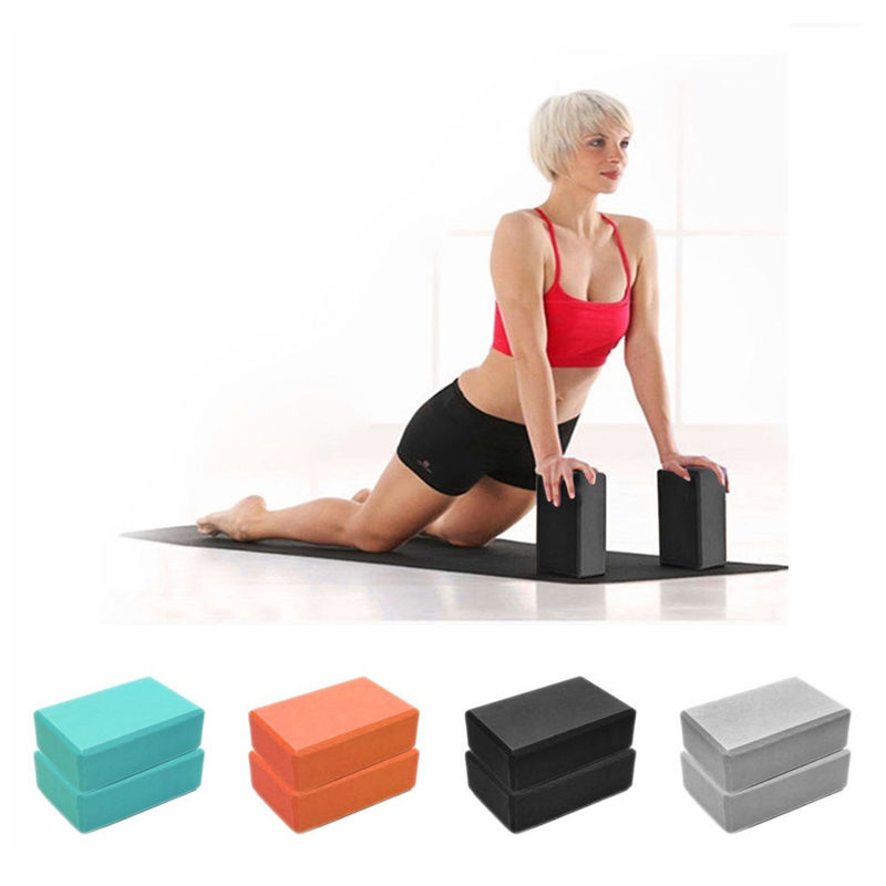 Body Shaping Yoga Exercise Blocks , EVA Yoga Blocks Training Exercise Fitness Set Tool supplier