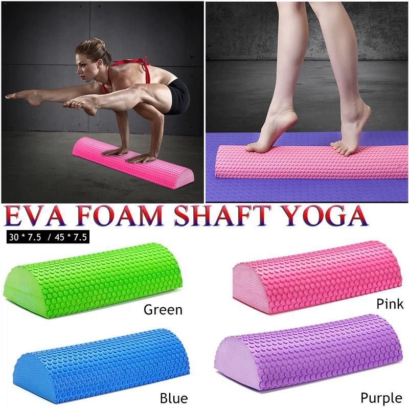 Half Round Foam Roller , Massage Foam Roller  Yoga Pilates Fitness Equipment Balance Pad supplier