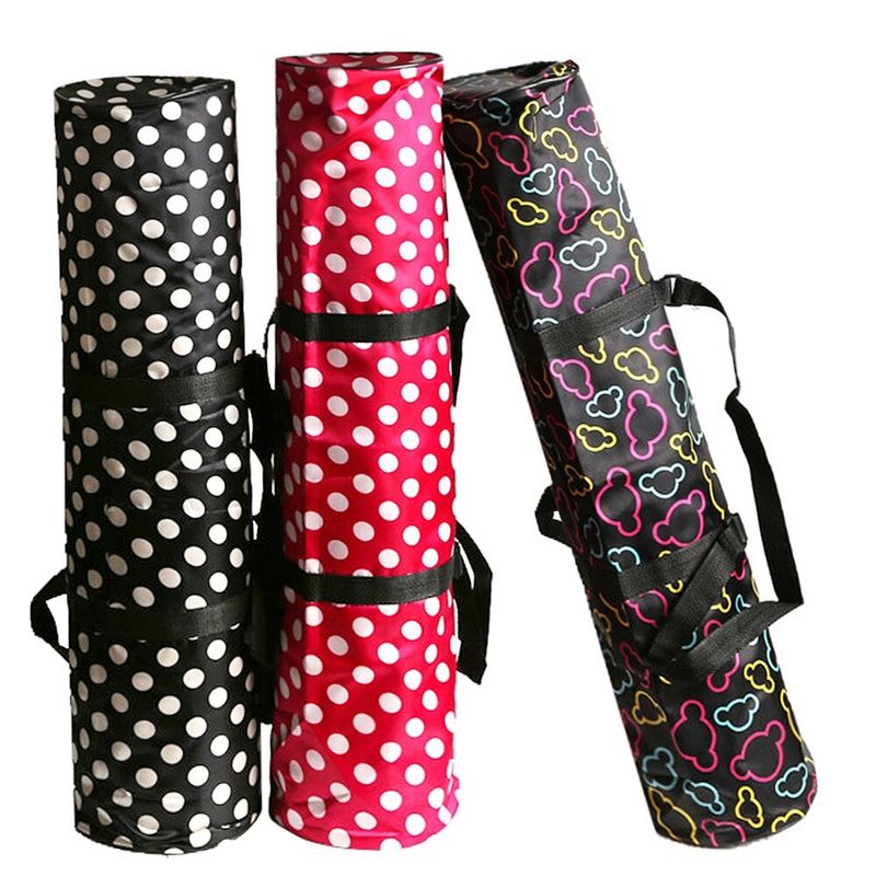 Polyester Material Yoga Mat Carry Bag Water Repellent With Phone Pocket supplier
