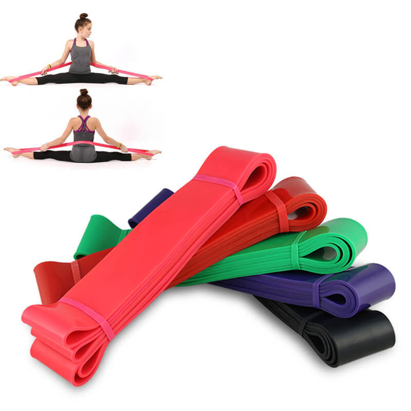 Professional Fitness Rubber Bands Length Customized For Strength Training supplier