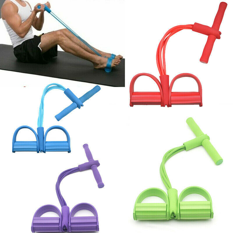 Fitness Gum 4 Tube Resistance Bands Yoga Equipment Pilates Resistance Bands supplier