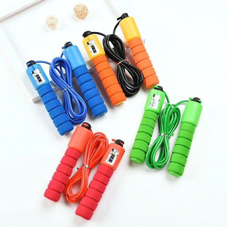 Sports Skipping Rope Adjustable Fast Speed Counting Very Light Design supplier